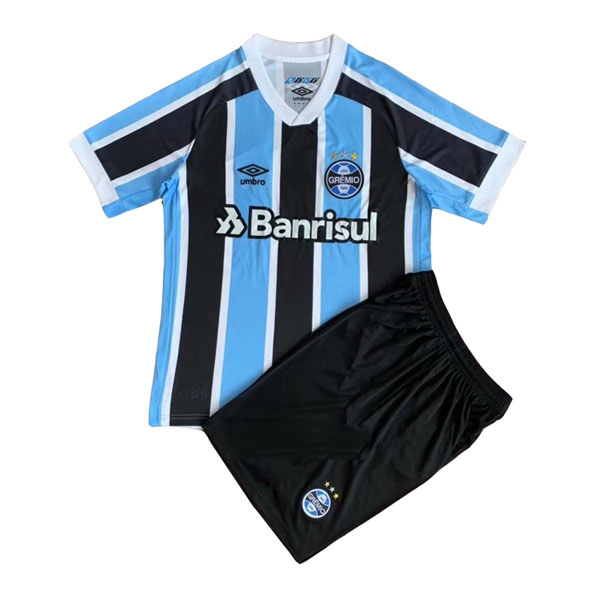 Heimtrikot Grêmio FBPA Kinder 2021-2022 Günstige Fußballtrikots